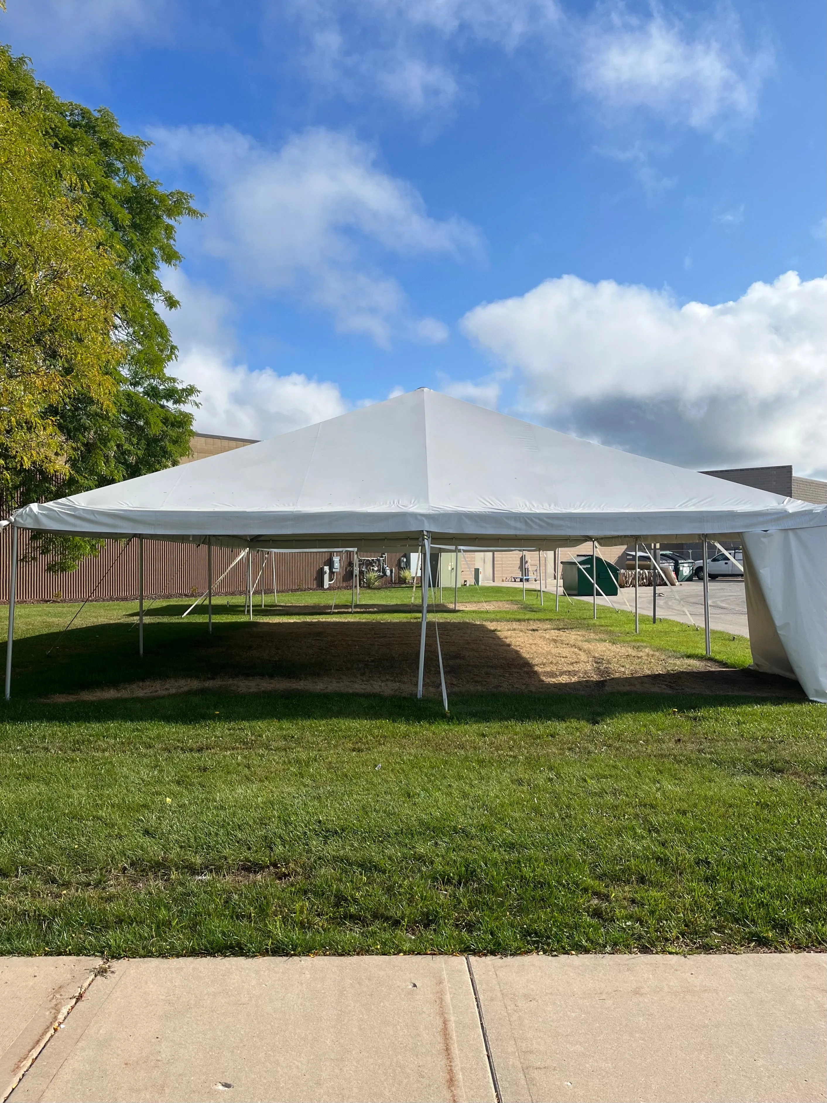 30x30 Ameritrac Series Keder Tent