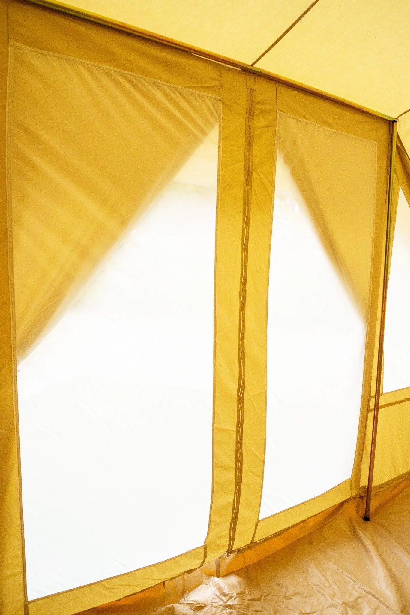 5m x 4m DubPod™ 'Adventurer' 285gsm 100% Natural Canvas | Camper Awning & StoveMate