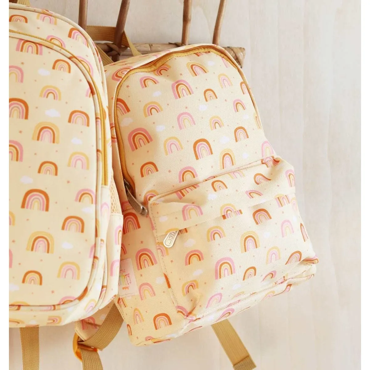 A Little Lovely Company Little Backpack: Rainbows