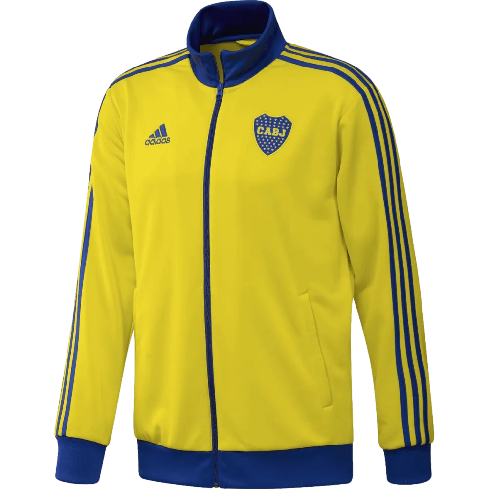 Adidas Boca Juniors 3 Stripe Track Top Jacket