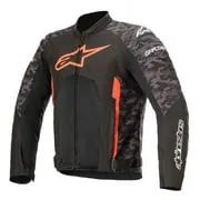 Alpinestars Men’s T-GP Plus R v3 Airflow Black and Red Textile Jacket