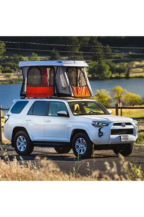 BadAss Tents 2009-22 Toyota 4Runner (Gen 5) CONVOY® Rooftop Tent w/ Low Mount Crossbars