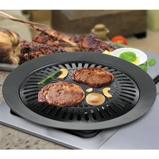 Barbecue Plate Smokeless Non-stick Stovetop Barbecue Grill Pan