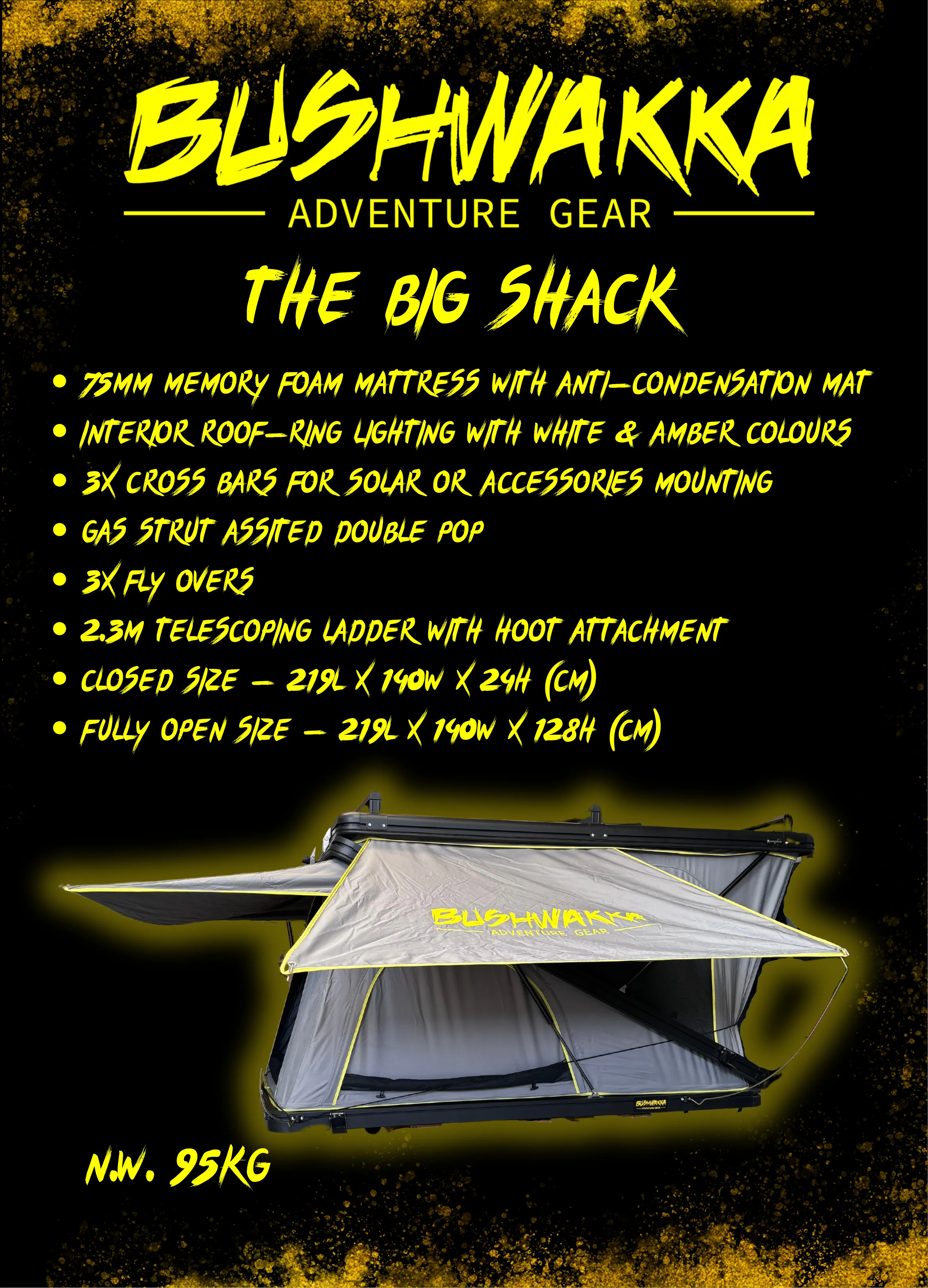 Big Shack Rooftop Tent