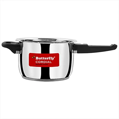 Butterfly Cordial 2L, 3L & 5L Stainless Steel Outer Lid Pressure Cooker