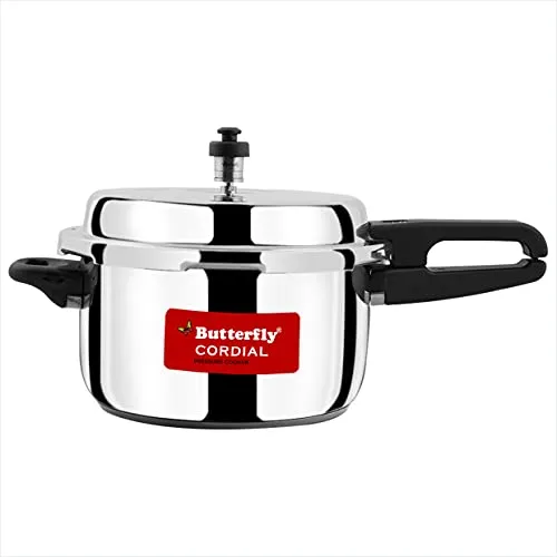 Butterfly Cordial 2L, 3L & 5L Stainless Steel Outer Lid Pressure Cooker