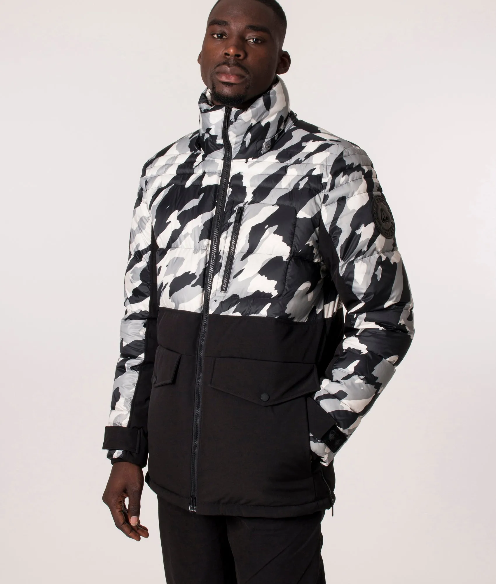 Camouflage Dugald Down Puffer Jacket