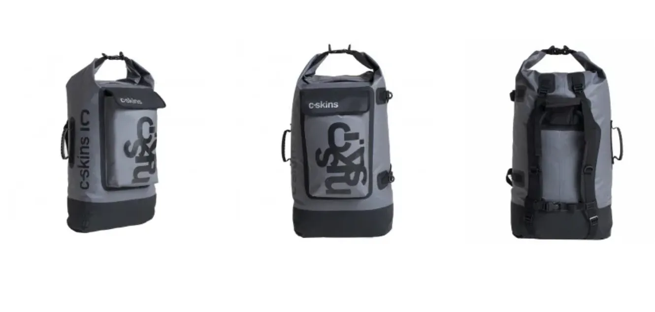 CSkins Storm Chaser Drybag Backpack Grey 60 Litre