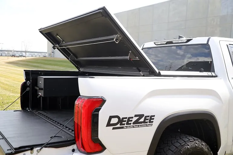 DeeZee Hard Folding Guardian Tonneau Cover | 2022-2025 Toyota Tundra