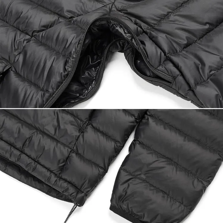 Dimito Pullover Light Down Jacket-BLACK [KOREAN BRAND]