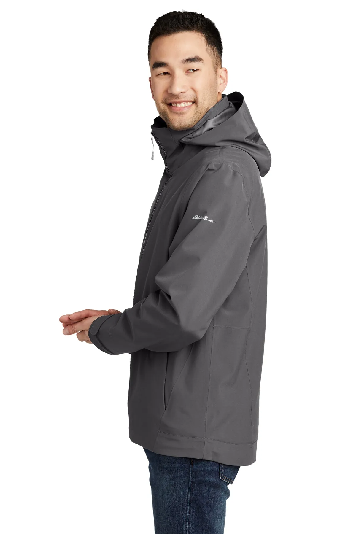 Eddie Bauer WeatherEdge Custom 3-in-1 Jackets, Grey Steel/ Metal Grey