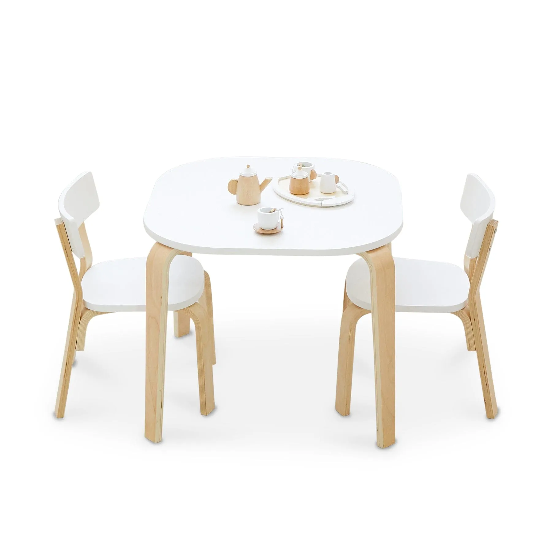 EZRA Square Table & 2 Chair Set