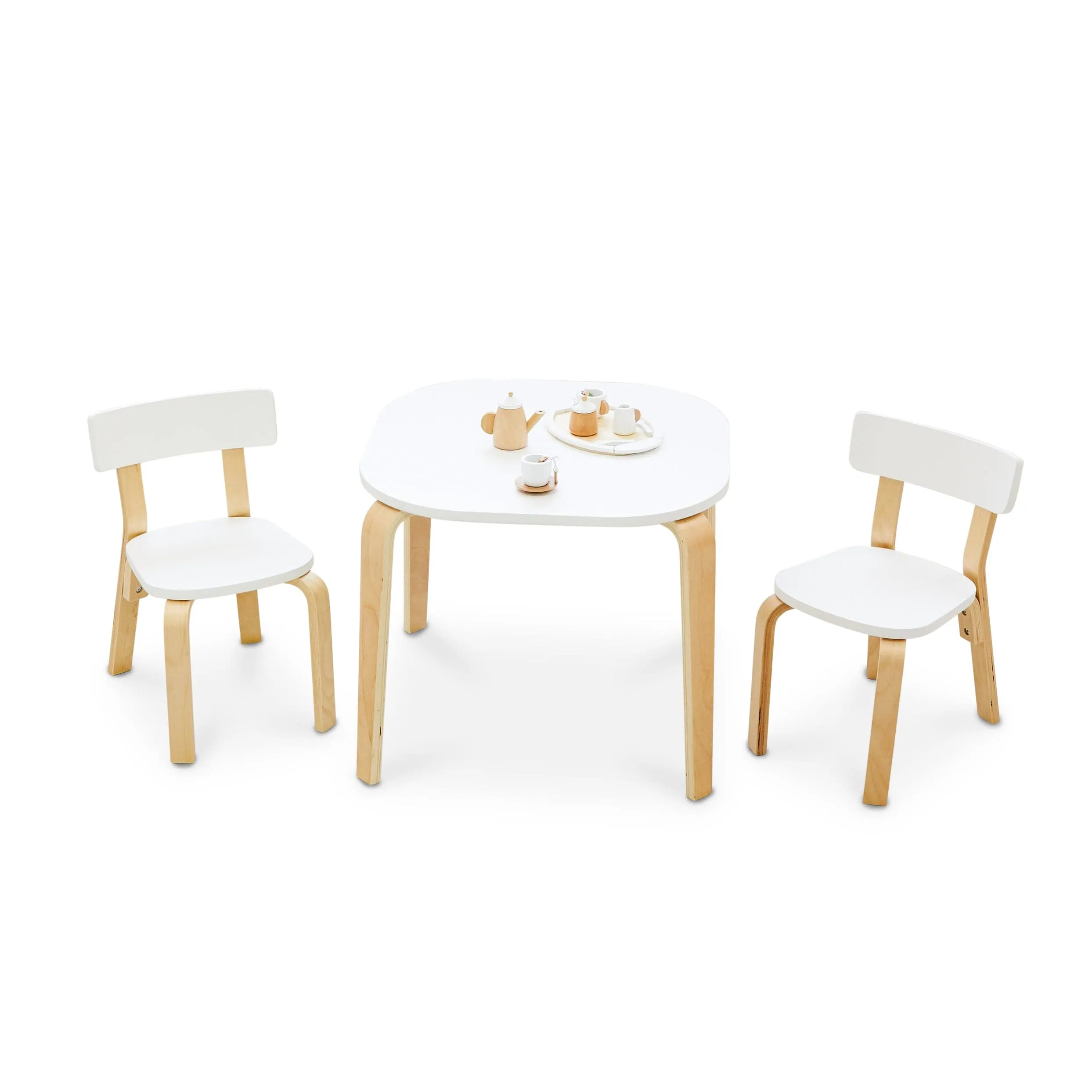 EZRA Square Table & 2 Chair Set