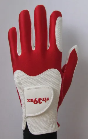 FIT39 Golf Glove Classic F Red White