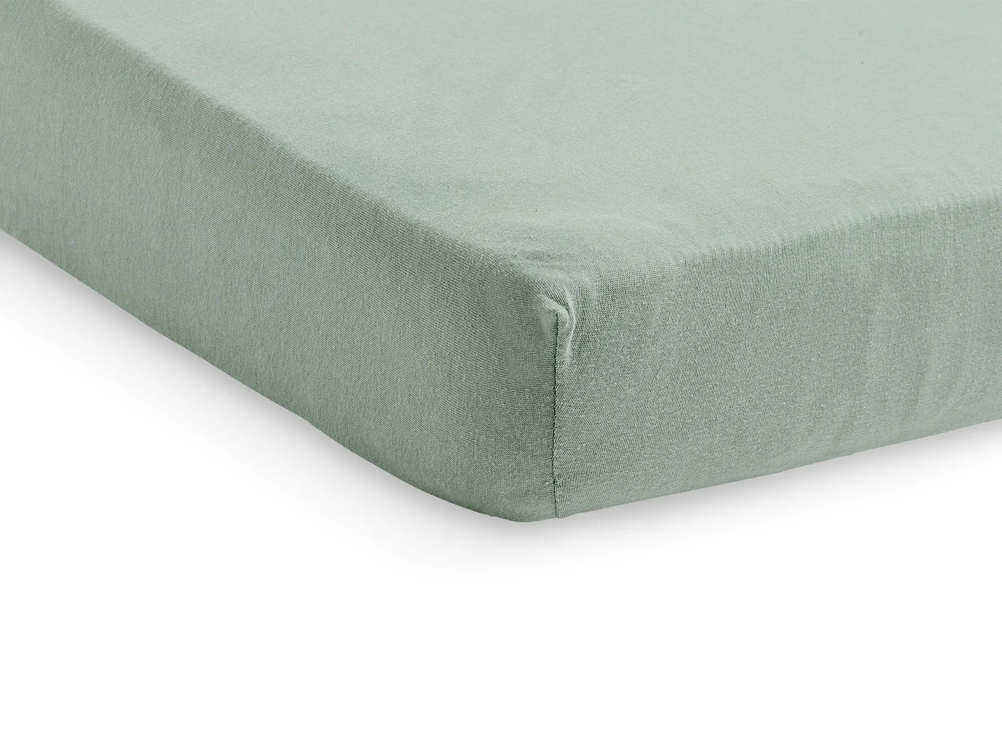 Fitted Sheet Jersey 40/50x80/90cm - Ash Green