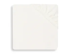 Fitted Sheet Jersey 60x120cm - Ivory