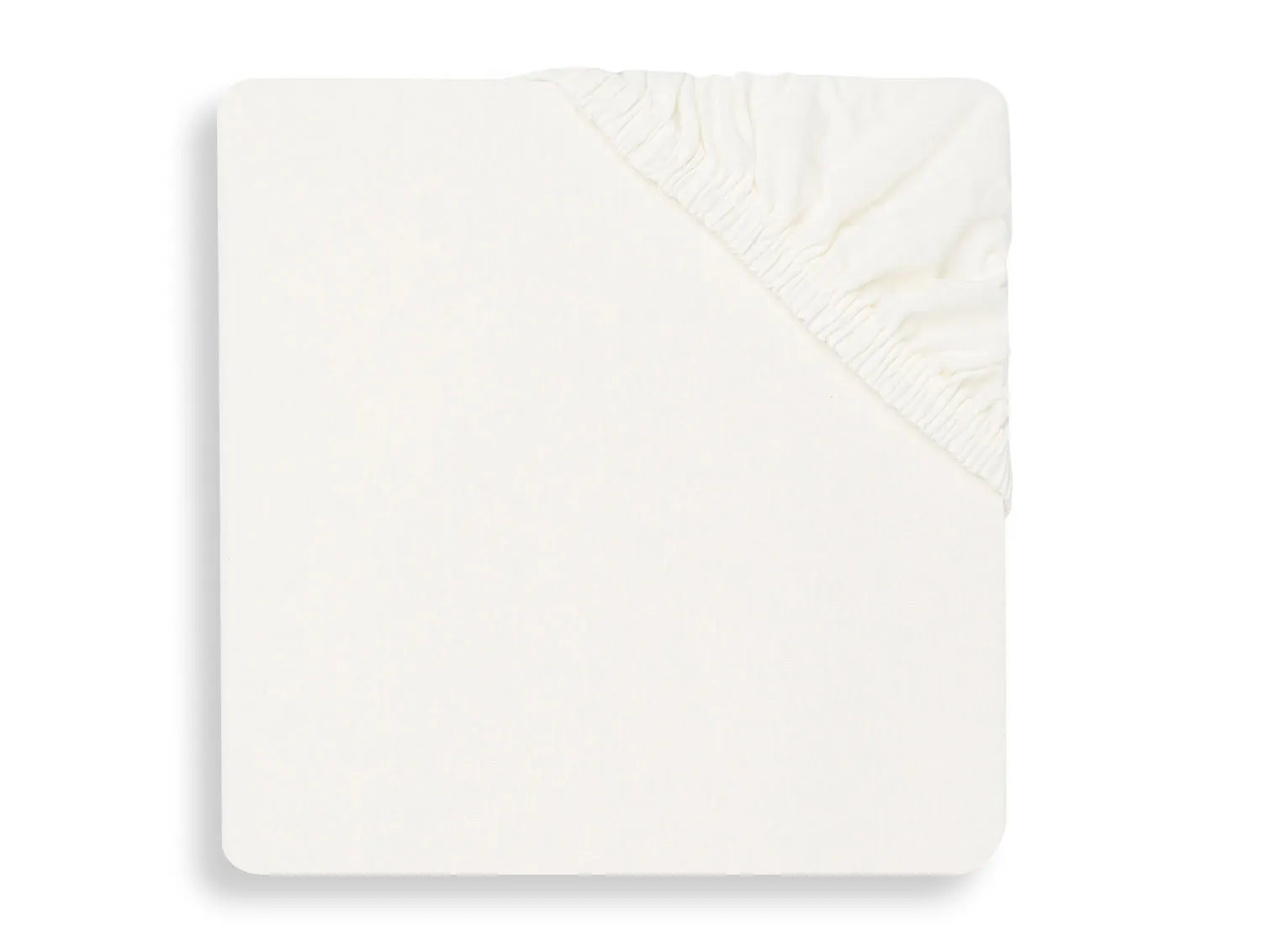 Fitted Sheet Jersey 60x120cm - Ivory