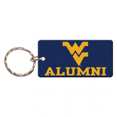 FLYING WV “ALUMNI” RECTANGULAR KEY RING