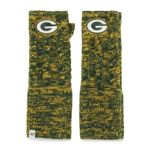 Green Bay Packers Prima Women's Dark Green Arm Warmer Gloves