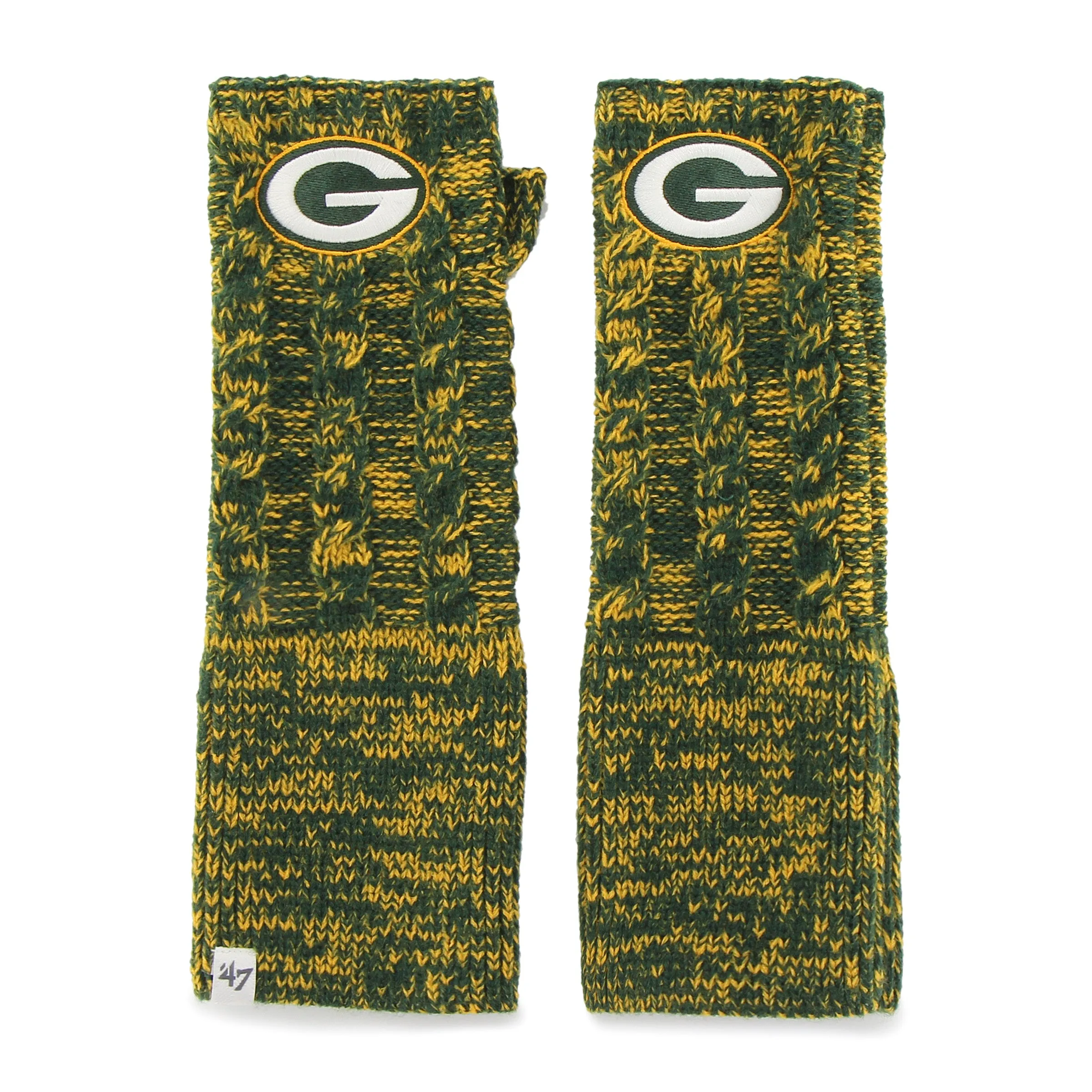 Green Bay Packers Prima Women's Dark Green Arm Warmer Gloves