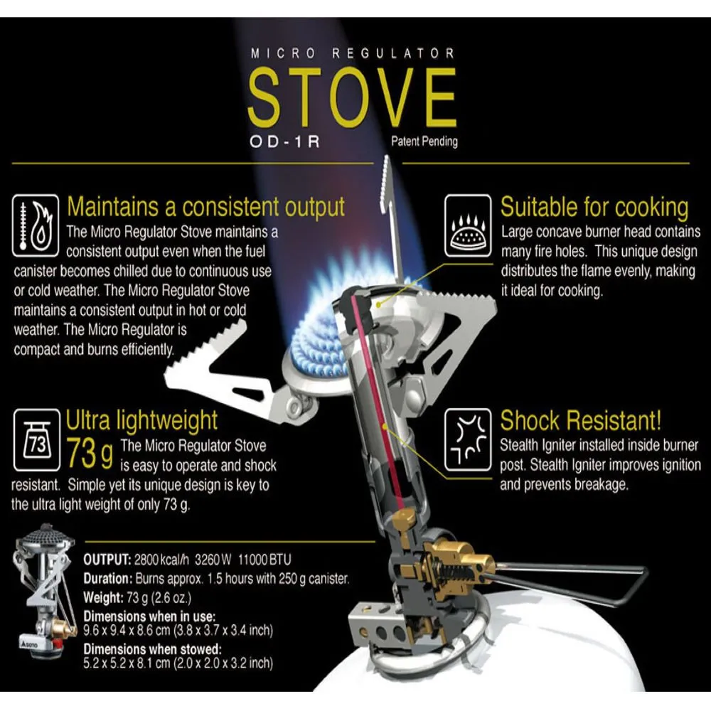 Micro Regulator Stove