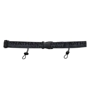 Nathan Race Number Nutrition Belt