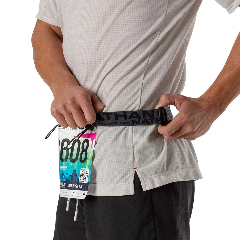 Nathan Race Number Nutrition Belt