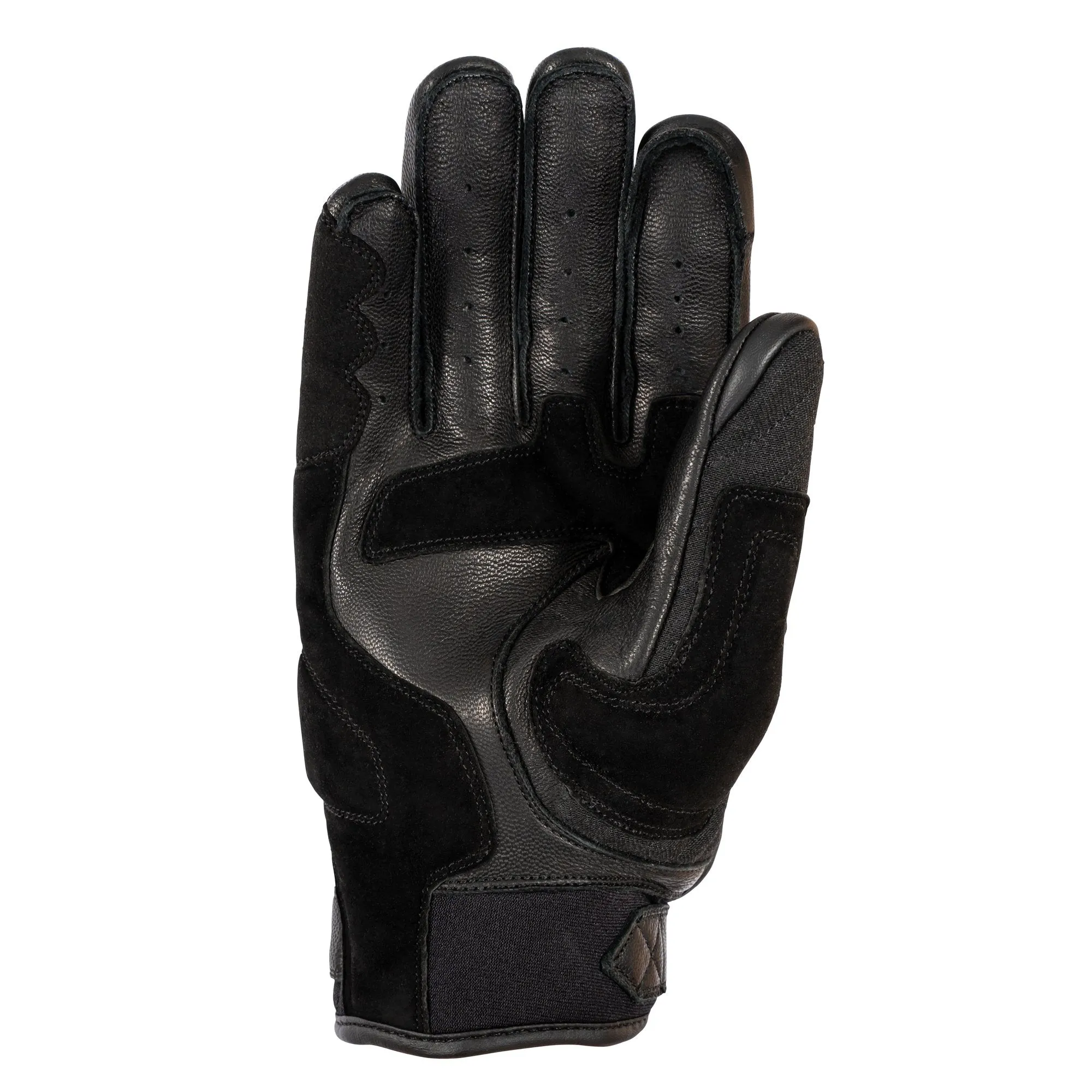 Oxford Hardy Men Classic Motorcycle Gloves Black