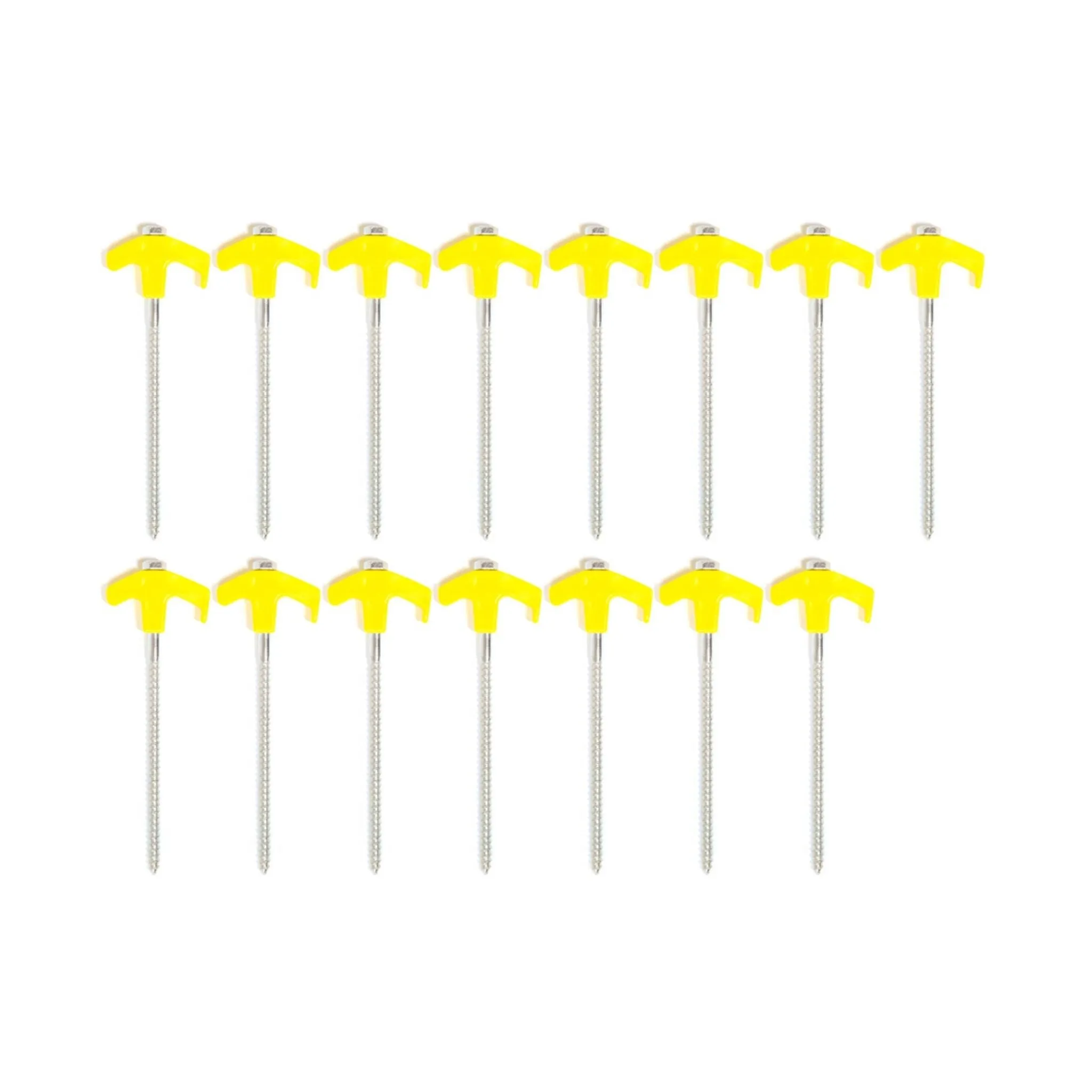 Oztrail Screw In Tent Peg Set 16Pc