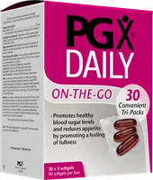 PGX DAILY ON-THE-GO, 30 Convenient Tri-Packs, 750 mg