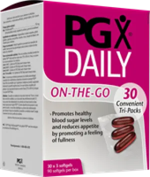 PGX DAILY ON-THE-GO, 30 Convenient Tri-Packs, 750 mg