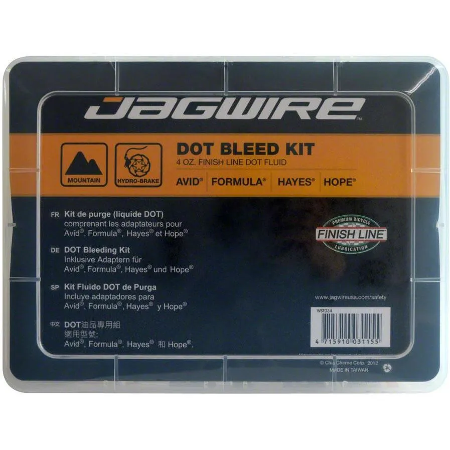 Pro DOT Bike Brake Bleed Kit - Avid, Hayes, Formula, & Hope