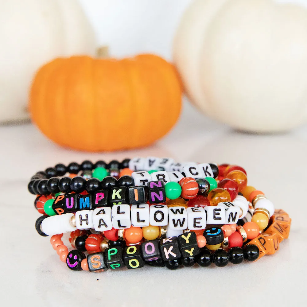 Pumpkin Bead Box DIY Bracelet Kit