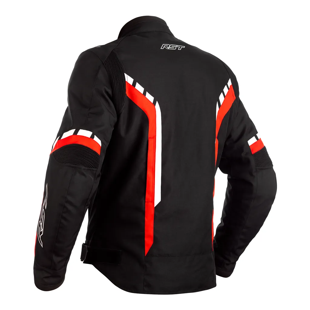 RST Axis CE Summer Textile Jacket - Black / Red / White