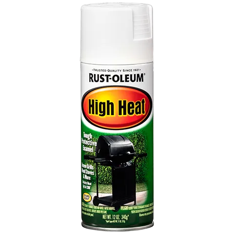 Rustoleum High Heat Satin White 340g 12oz