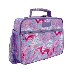 Sachi Insulated Crew Lunch Bag - Marble Swirls