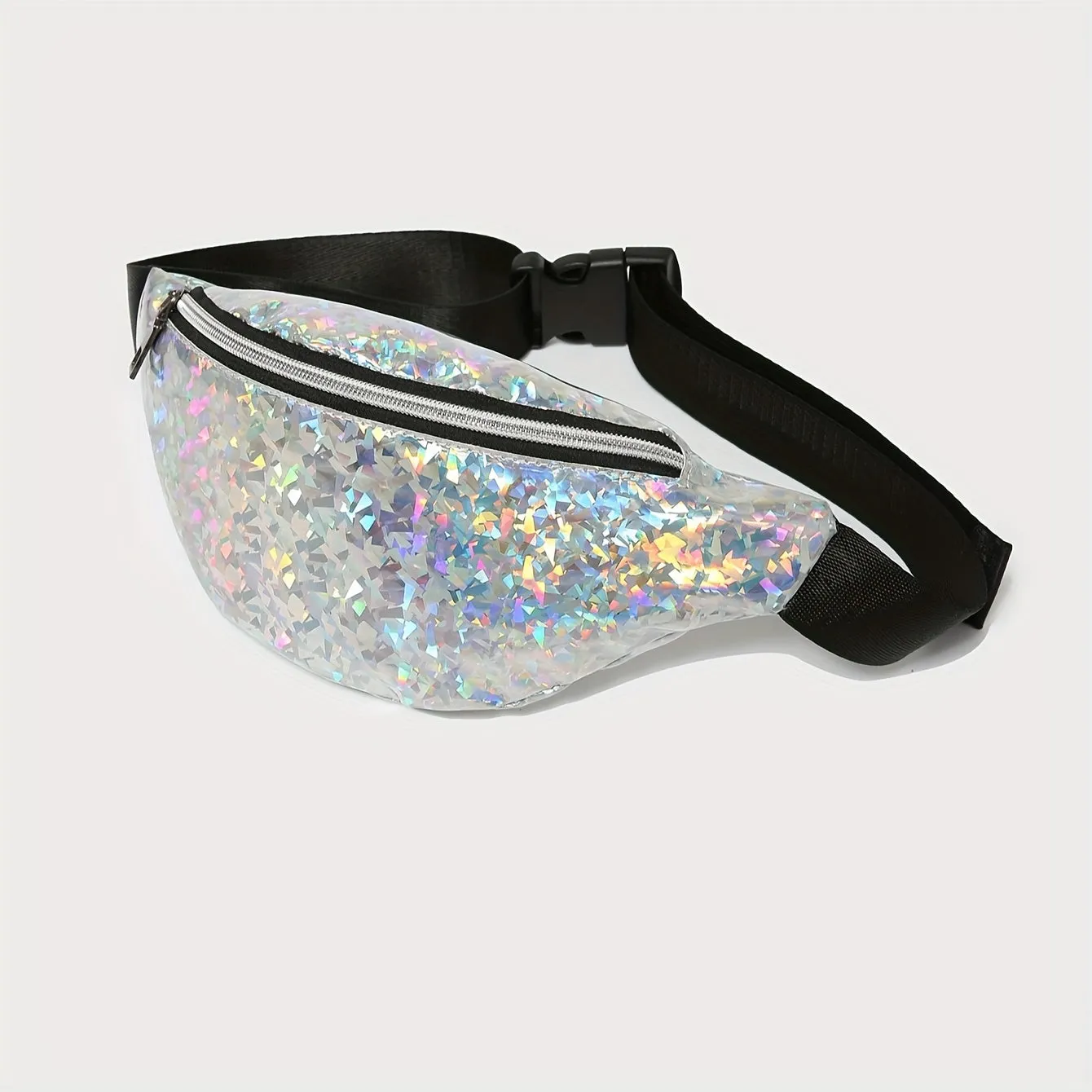 Sparkly Sequin Glasses Fanny Pack  Perfect Gift Choice