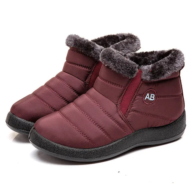 Waterproof boots warm XL snow boots