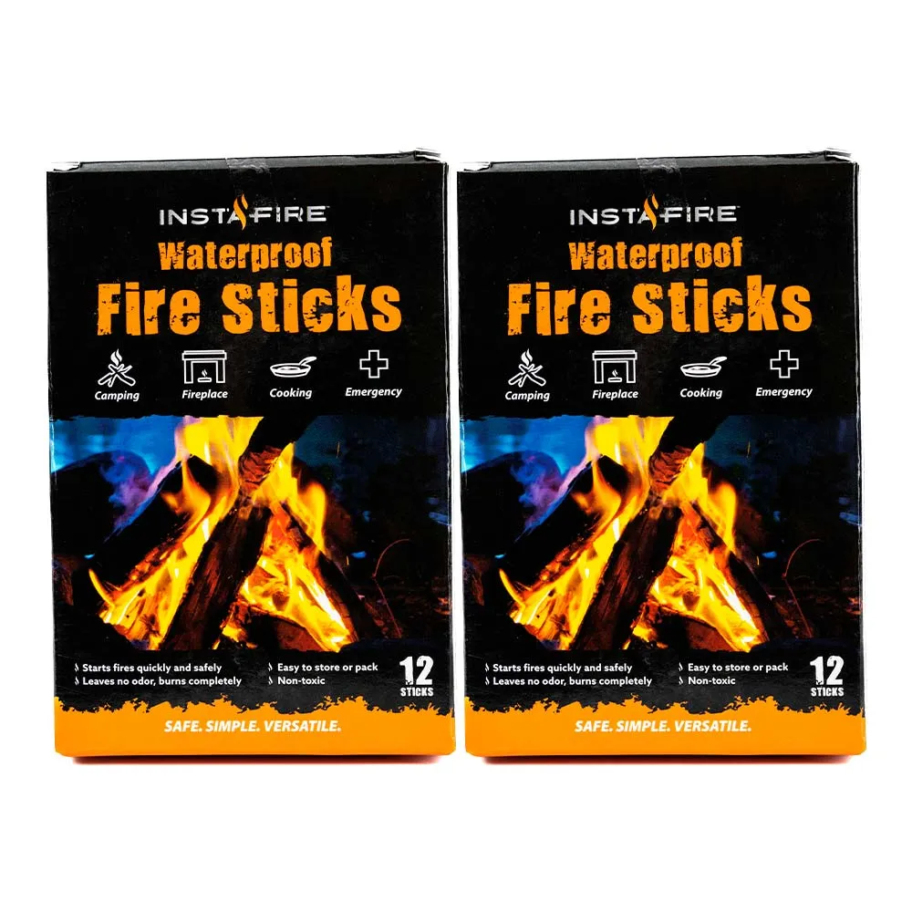 Waterproof Fire Sticks (2-pack)