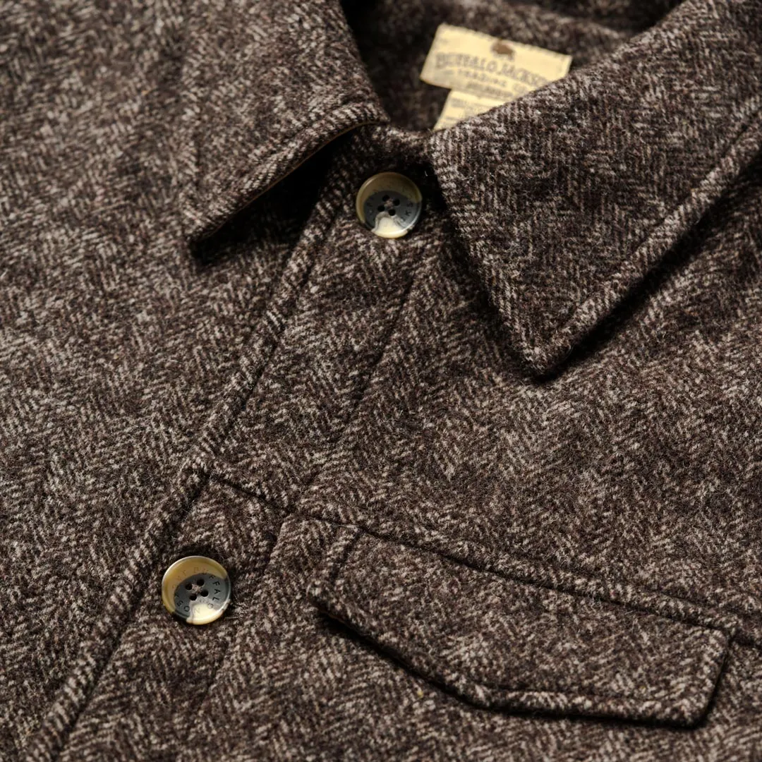 Wesley Wool Jacket | Brown