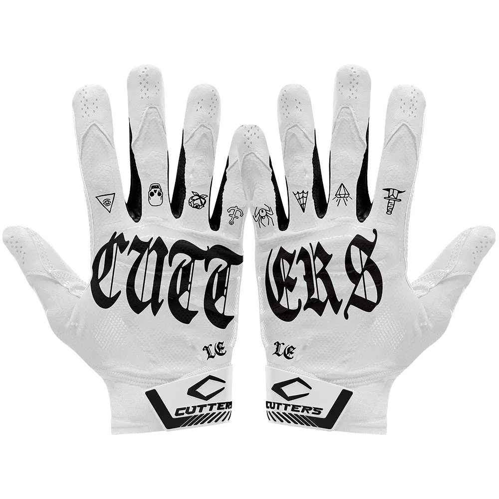 White Tattoo Rev Pro 4.0 Limited-Edition Receiver Gloves