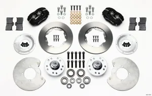 Wilwood Forged Dynalite Front Kit 11.00in 37-48 Ford Psgr. 360 Plate Mount